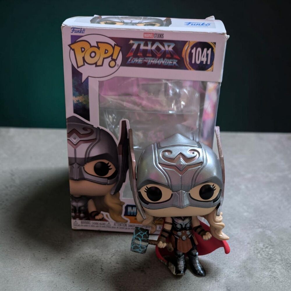 Mighty Thor Funko Pop 1041 Marvel Love and Thunder Figure NO STAND